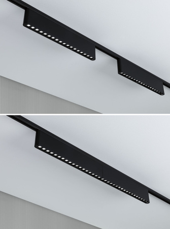 Oprawa na szynoprzewód URail ZELOS LED 3-STEP DIM 10W 1100lm IP20 4000K 230V czarny matowy / aluminium PAULMANN PL95716