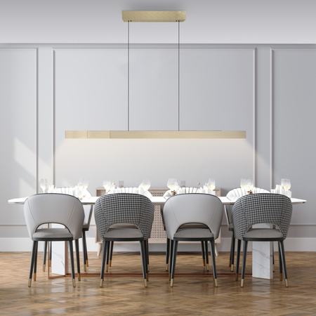 Lampa Wisząca Mosiądz matowy PURE-MOTO-RISE 003902-026995 Newgarden