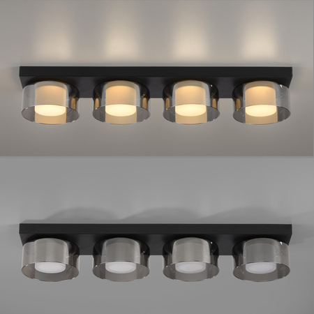 Lampa Sufitowa Czarny RIKA 003902-032206 Newgarden