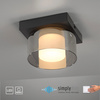 Lampa Sufitowa Czarny RIKA 003902-032205 Newgarden