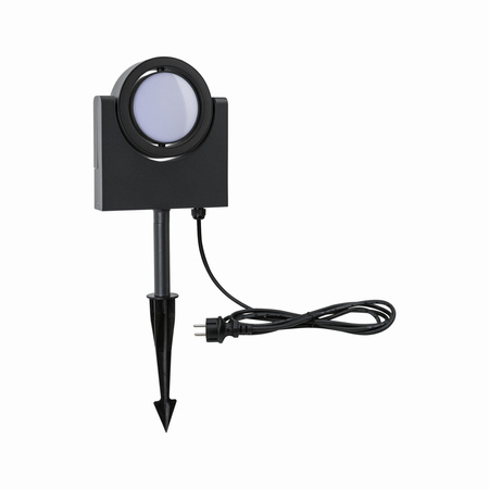 Reflektor ogrodowy SWIVEA Led 8W 3000K IP44 460lm 230V ciemny szary/ aluminium