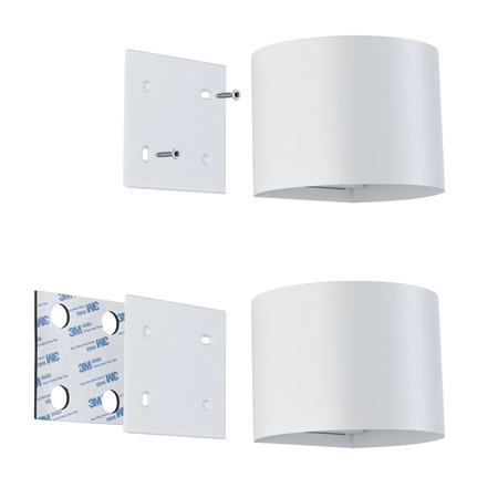 Mobile Wandl Nyora Sensor IP44 Ws Alu PAULMANN PL71285