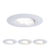Oprawa do wbudowania CALLA LED 5W 400lm okrągła stała 3000/4000/6500K IP65 230V biały matowy