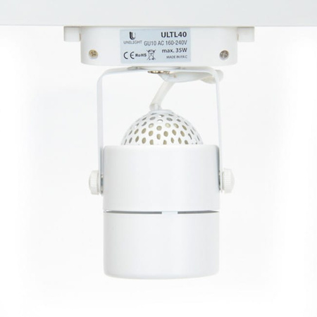 Lampa szynowa (obudowa bez żarówki) -GU10 1-fazowa ULTL40 Unilight