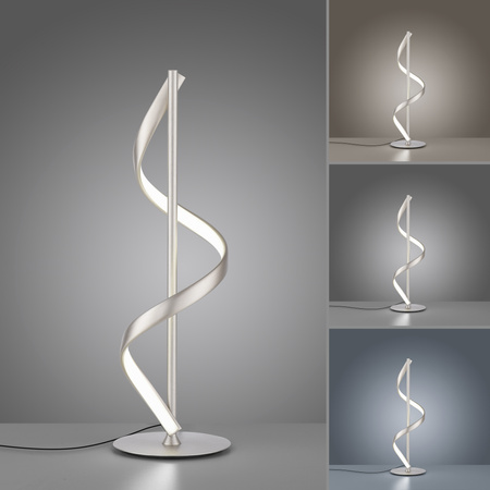 Lampa Stołowa Srebrny Q-SWING 003902-032192 Newgarden