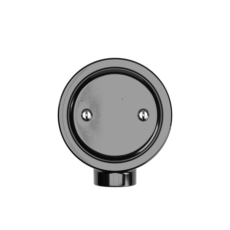 Duża okrągła podsufitka rozeta sufitowa Rose-One, średnica 200 mm, 2 otwory i 4 otwory boczne Creative cables BKROR203TF-KROR203TF104