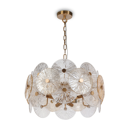 Lampa wisząca GOLD ASTER Maytoni MOD007PL-08G