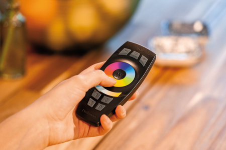 Pilot GENT SH Zigbee z uchwytem ściennym magnetycznym 2xAAA czarny / tworzywo sztuczne