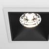 Downlight White and black Alfa LED Maytoni DL043-02-15W4K-D-SQ-WB