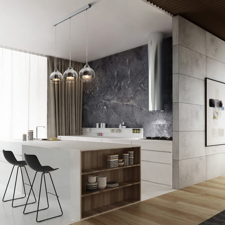 Lampa wisząca P012-PL-03-N Maytoni