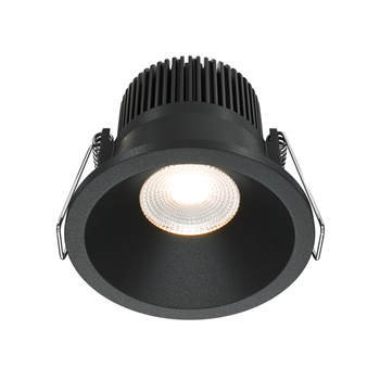 Downlight Czarny/Black Zoom Maytoni DL034-01-06W3K-B