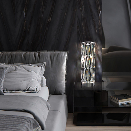 Table lamp CHROME Puntes Maytoni MOD043TL-02CH