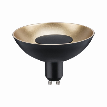 Źródło światła LED GU10 DIM 3-STEP 4.9W 170lm 1900K 230V czarny złoty / tworzywo sztuczne