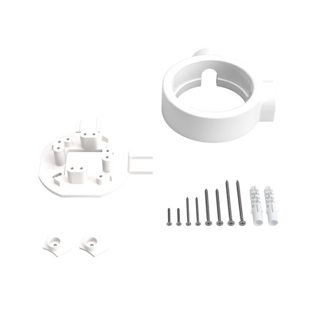 Podstawa porcelanowa do gniazdka i przełącznika / włącznika kompatybilna z Creative-Tubes - od 1 do 4 wyjść Creative cables BPBASEF-PBASE2FBIA