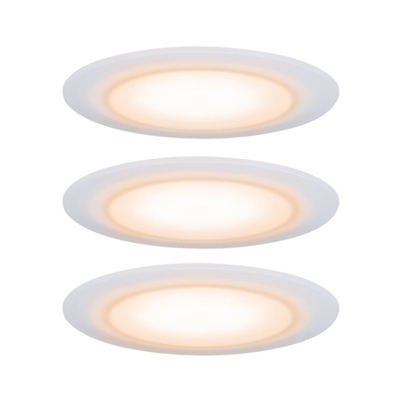 Premium Suon ciapła barwa ściemniana IP44 LED 3x6,5W 230V 2000-2700K Satynowany PAULMANN PL99942