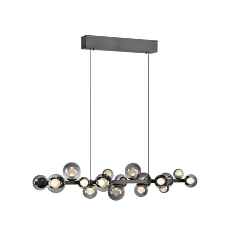 Lampa wiszaca PURE LED E-popup  Szara PAUL NEUHAUS 2557-15