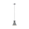 Lampa wisząca VERVE E27 max.20W IP44 230V szary / chrom / beton / metal