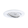 Base Coin oprawa wbudowana ruchoma LED 3-st ściemnianie 3x5W 230V GU10 51mm Biały/Metal PAULMANN PL93426