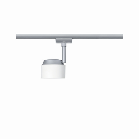 URail System Spot Pane 1x7W Biały/Chrom Mat 230V Metal/Tworzywo sztuczne