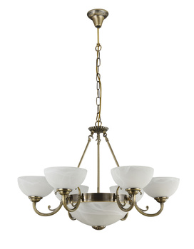 Lampa wisząca Bronze Herbert Maytoni ARM015PL-09BZ