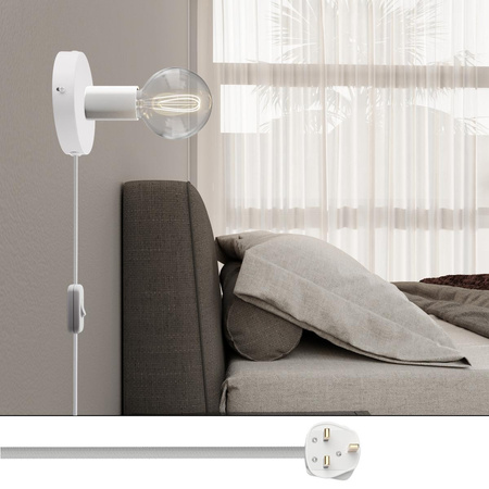 Metalowa lampa Spostaluce Creative cables B-APM1FC2LMDR-12-APM1FC2LVBOINBRM01