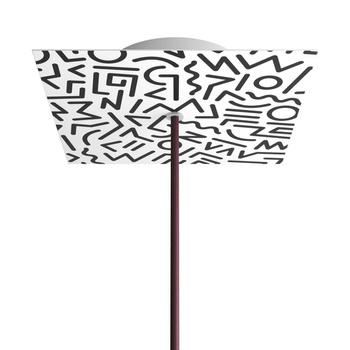 Duża okrągła podsufitka rozeta sufitowa Rose-One, średnica 200 mm, 1 otwór centralny i 4 otwory boczne  - PROMOCJA Creative cables BKROQ201F-PROMO-KROQ201F202