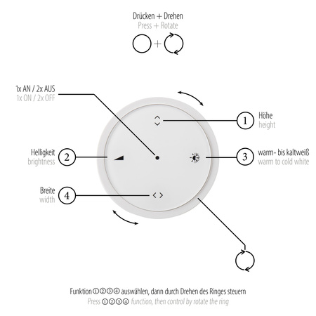Lampa Wisząca Szary PURE-MOTO-RISE 003902-027051 Newgarden