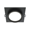 Downlight Czarny/Black Hoop Maytoni DL086-GX53-SQ-B