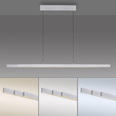 Lampa Wisząca Srebrny ADRIANA COMFORT LIFT 003902-032876 Newgarden