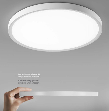 MOON CEILING LAMP LED ROUND 36W CCT 40cm