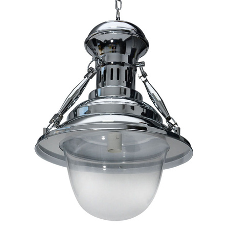 Lampa wisząca industrialna E27 chrom 130cm ULFN242 Unilight