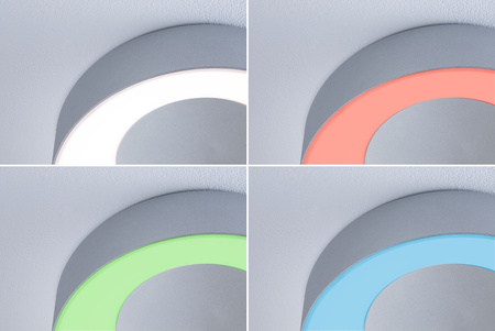 Casca IP44 ZB LED  RGBW TunW 20W Alu Met PAULMANN PL75415