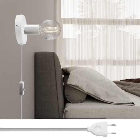 Metalowa lampa Spostaluce Creative cables B-APM1FC2LMDR-12-APM1FC2LVBOEUBRM01-L