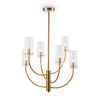 Lampa wisząca BRASS Arco Maytoni MOD223PL-06BS