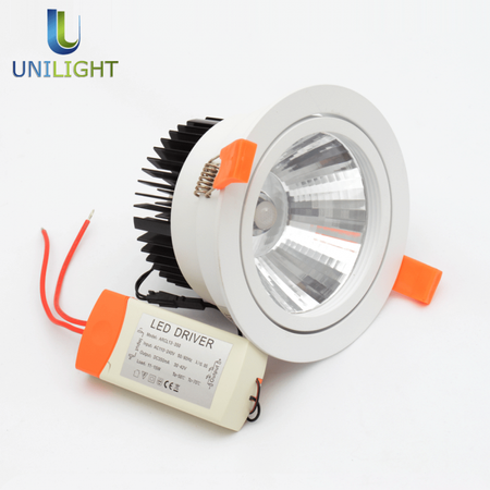 OCZKO OPRAWA SUFITOWA DOWNLIGHT - Ciepła barwa - 13W ULDL32 Unilight