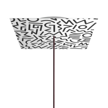 Kwadratowa podsufitka maskownica sufitowa XXL Rose-One, 400 mm, 1 otwór i 4 otwory boczne- PROMOCJA Creative cables BKROQ401F-PROMO-KROQ401F202