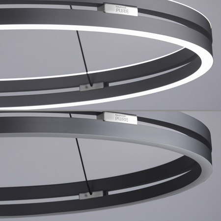 Lampa Wisząca Szary PURE E-LOOP 003902-031684 Newgarden