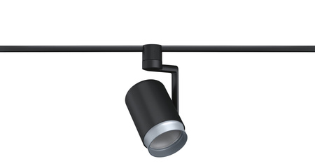 URail Spot Asthene max 1x50W E27 Black matt 230V Metal/Plastic