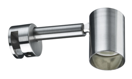 Oprawa ścienna SIMPLO LED GU10 5.3W 2700K 230V żelazo szczotkowane / metal