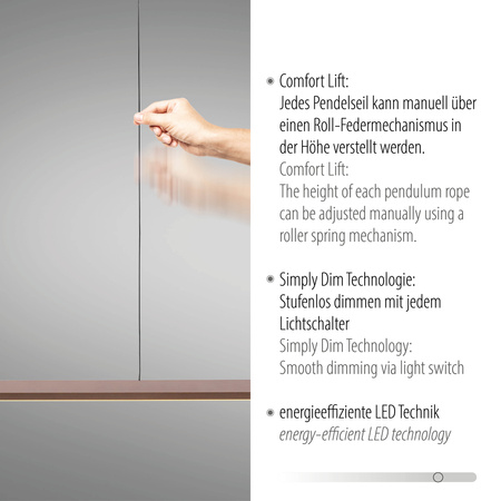 Lampa Wisząca Kawowy HOOP 003902-032164 Newgarden