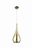 Maxlight Drop P0308 Gold Lampa Wisząca