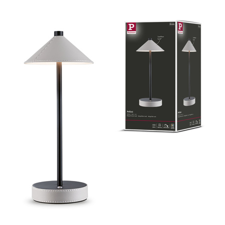 Pellini down LED WhiteSw USBC beig PU PAULMANN PL71176