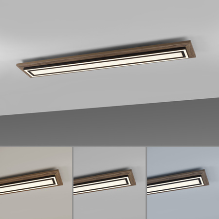 Lampa Sufitowa Drewno PALMA 003902-032203 Newgarden