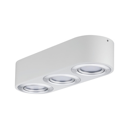 Oprawa sufitowa punktowa ARGUN LED DIM 3x4.2W 3x280lm 3000K 230V biały matowy / aluminium szczotkowane