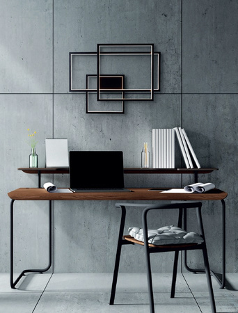 Maxlight Geometric W0233D Kinkiet Czarny z Funkcją Ściemniania Światła