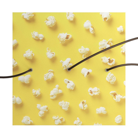 Kwadratowa podsufitka maskownica sufitowa XXL Rose-One, 400 mm, 3 otwory i 4 otwory boczne- PROMOCJA Creative cables BKROQ403LF-PROMO-KROQ403LF203