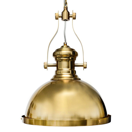 Lampa wisząca w stylu industrialnym retro E27 mosiężna ULFN243 Unilight