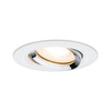 Oprawa do wbudowania NOVA PLUS LED DIM wychylna GU10 7W 460lm 93mm 2700K IP65 230V chrom mat PAULMANN PL92903