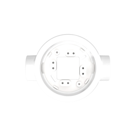 Podstawa porcelanowa do gniazdka i przełącznika / włącznika kompatybilna z Creative-Tubes - od 1 do 4 wyjść Creative cables BPBASEF-PBASE2FILBIA