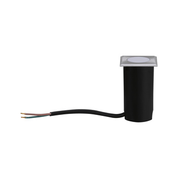 Oprawa dogruntowa HOUSE LED 2W 60lm 3000K IP67 kwadratowa 230V szczotkowane żelazo / stal nierdzewna